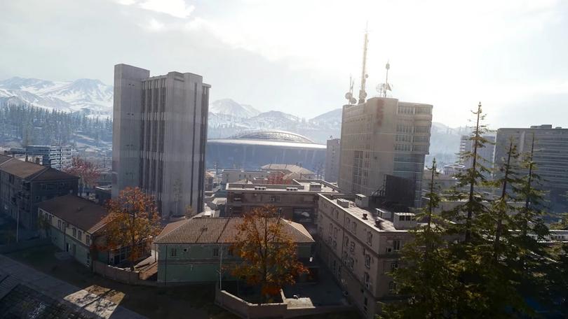 Overview screenshot of the new Verdansk in Warzone