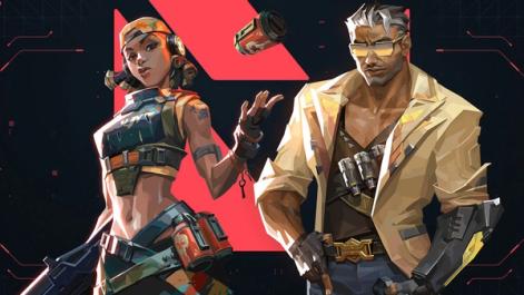 Raze and Tejo from Valorant Season 2025 Act 3 art