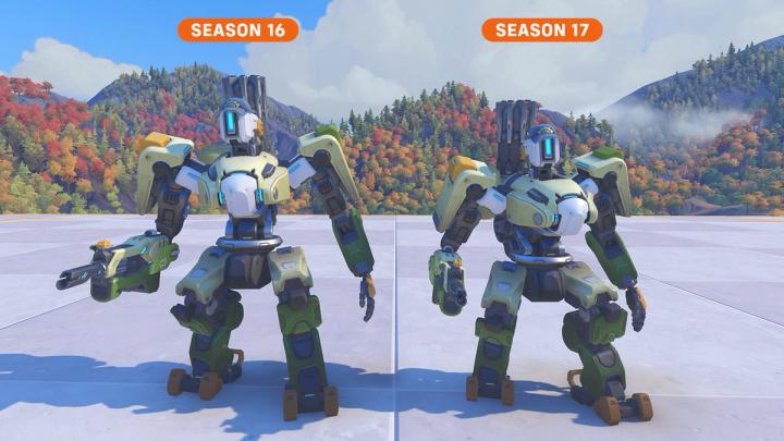 Overwatch 2 Season 17 bastion size reduction