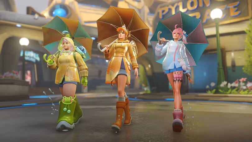 Rainy Day skins in Overwatch 2