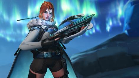 Overwatch 2 Freja holding her crossbow