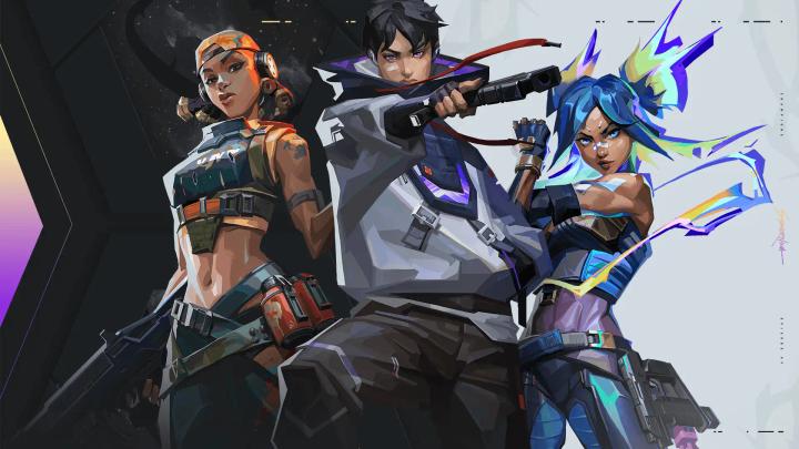 Raze, Iso, and Neon from Valorant
