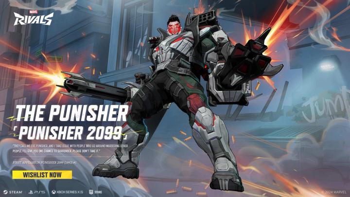 The Punisher 2099 in Marvel Rivals