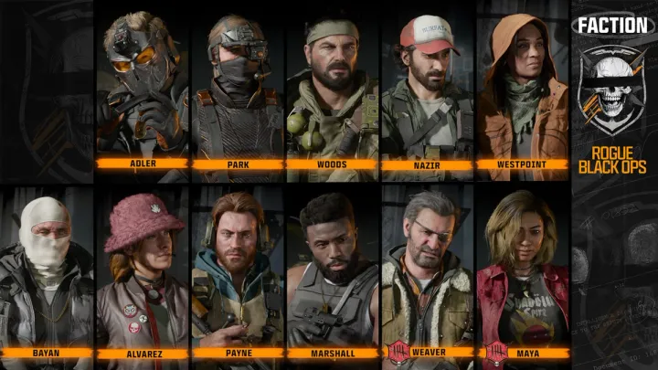 Rogue Black Ops faction members from Black Ops 6