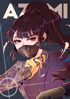 Rainbow Six Siege community commemorates Y7S1 with Azami fan art — SiegeGG