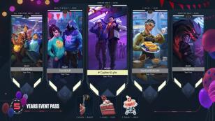 Valorant 5th anniversary event pass