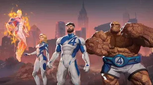 The Fantastic Four get ready for battle