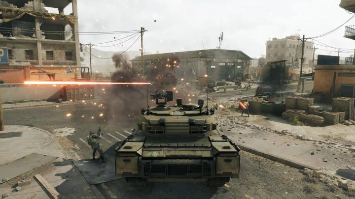 A tank in Delta Force