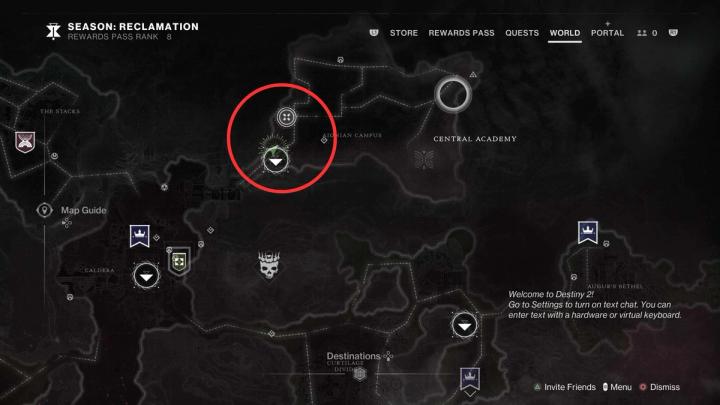 Destiny 2 kepler map