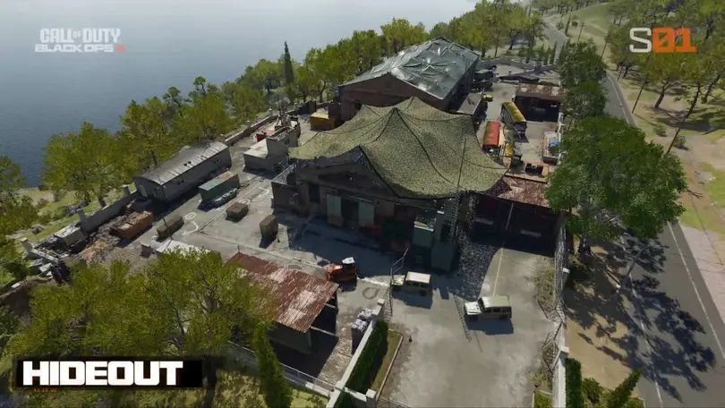 Black Ops 6 Hideout map overview