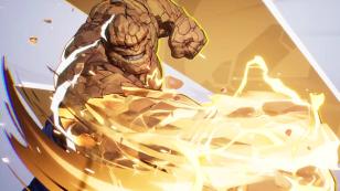 Marvel Rivals The Thing punching