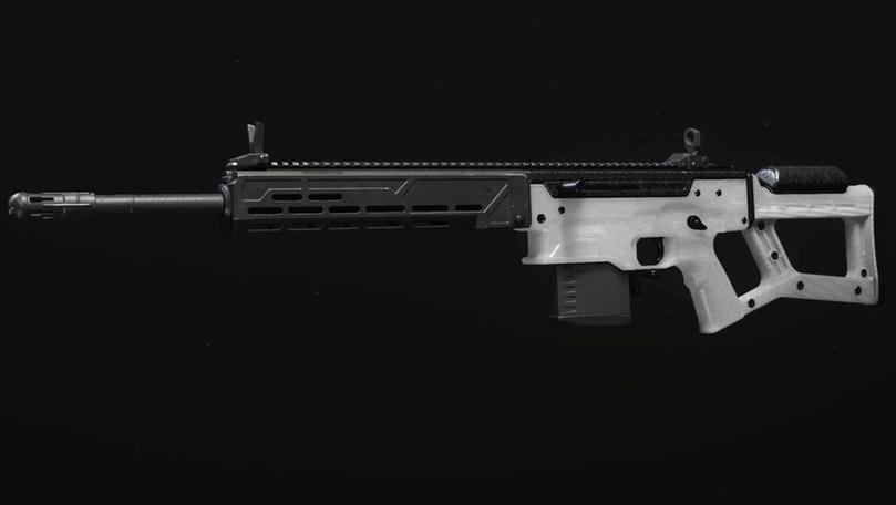 Modern Warfare 3 JAK Volkh aftermarket part on a black background