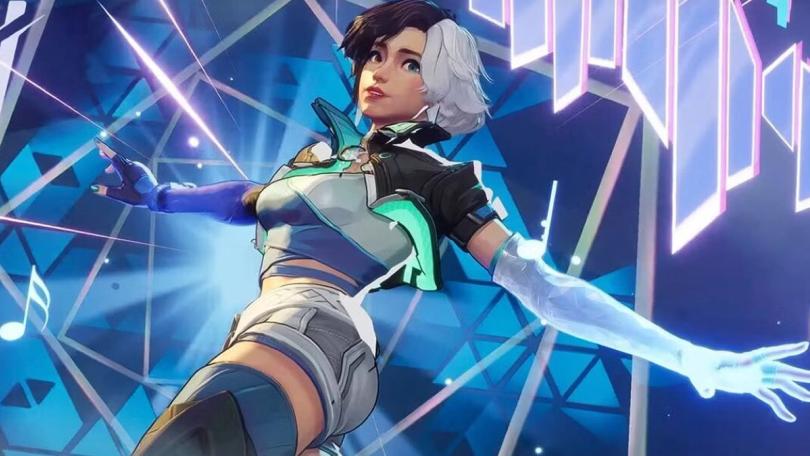 luna snow from Marvel Rivals with her arms extended