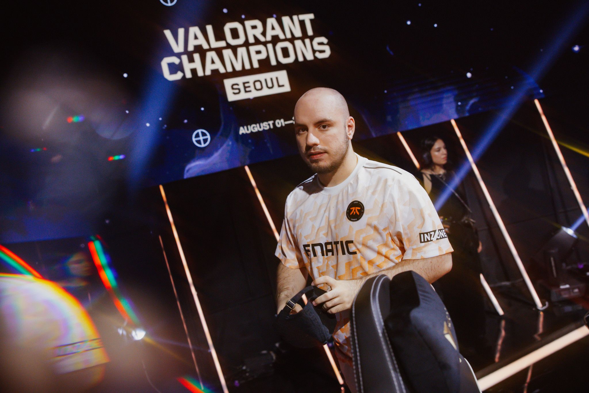 Fnatic Derke at Valorant Champions 2024