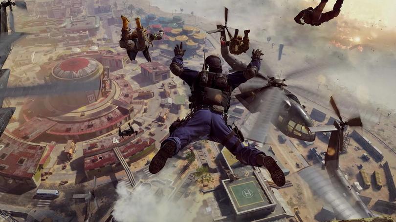 Warzone operators dropping on Area 99