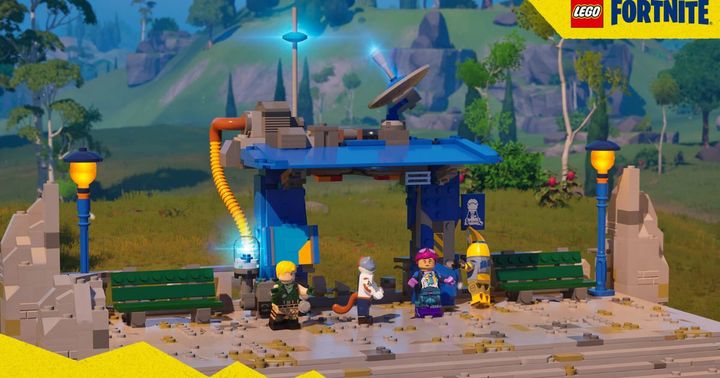 it looks like a lego fortnite set .