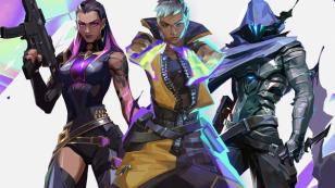 Reyna, Waylay, and Ome from Valorant