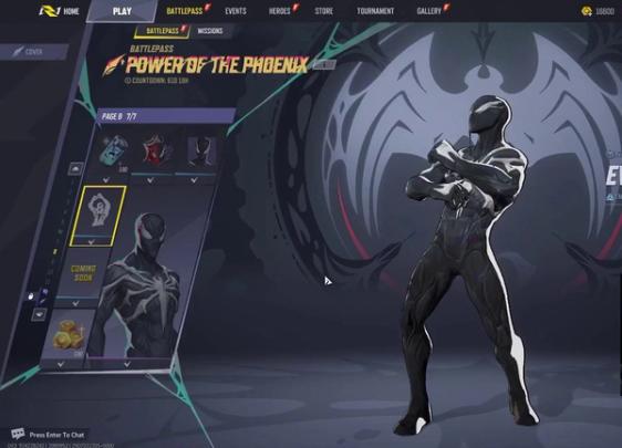 Marvel Rivals Season 3 Power of the Phoenix battle pass evil dance emote