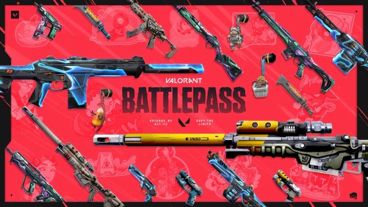 Valorant Episode 9 Act 3's battle pass key art