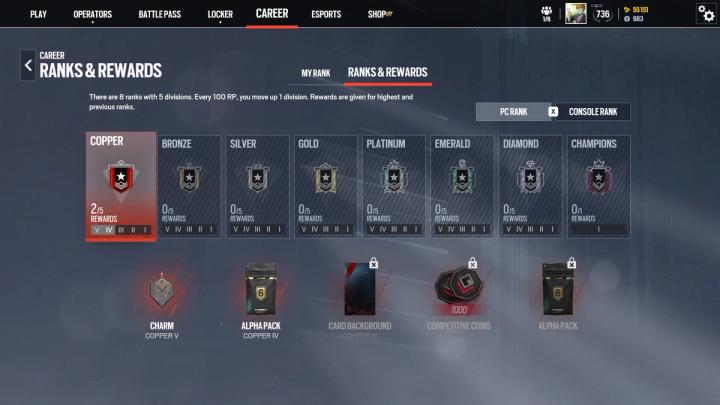 Copper Siege X Rewards