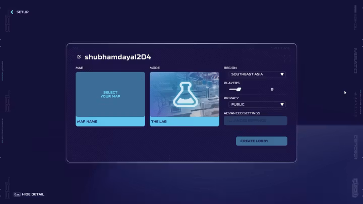 create lobby