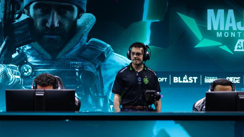 Team Falcons at the BLAST R6 Major Montreal