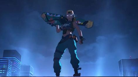 Valorant Raze animation