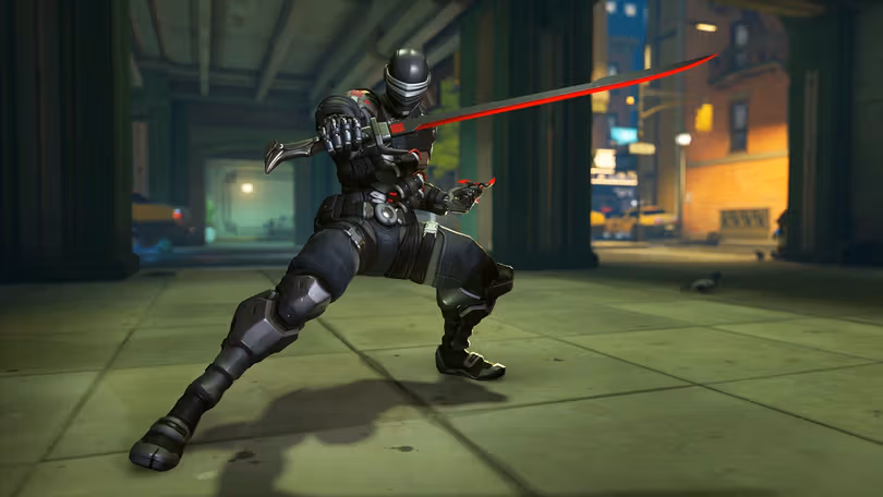 Overwatch 2 GI Joe Genji Snake Eyes