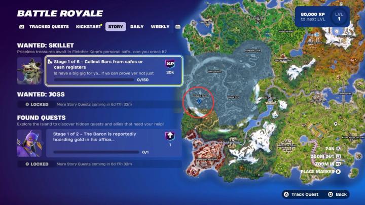 Fortnite chapter 6 season 2 map