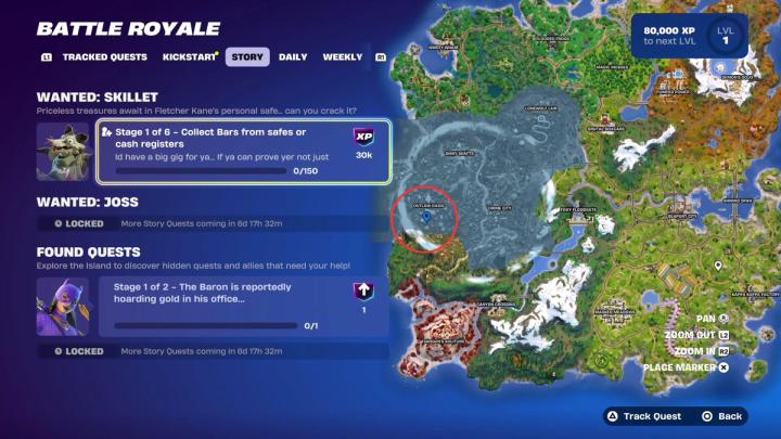 Fortnite chapter 6 season 2 map