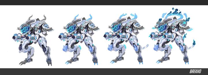 Overwatch 2 DVa mythic skin concept art