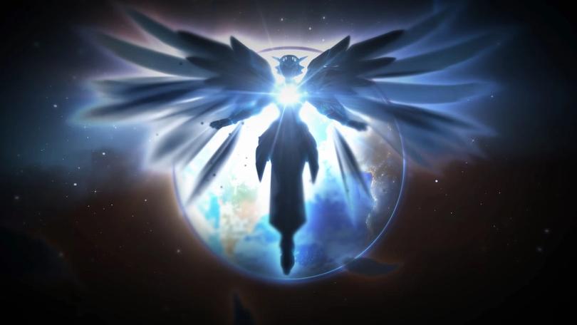 Mercy Gundam Wing teaser Overwatch 2