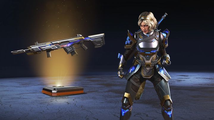 Void Reckoning skin for Wraith from Apex Legends