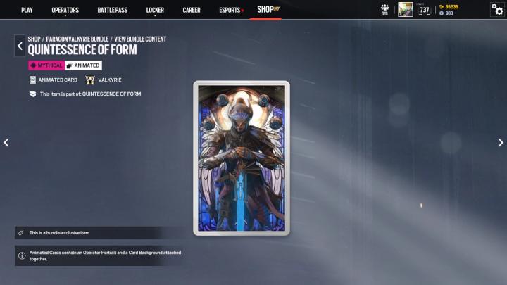 Operator card portrait
