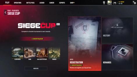 Siege X Siege Cup