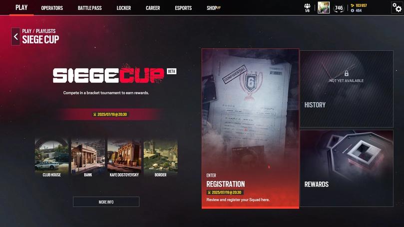 Siege X Siege Cup