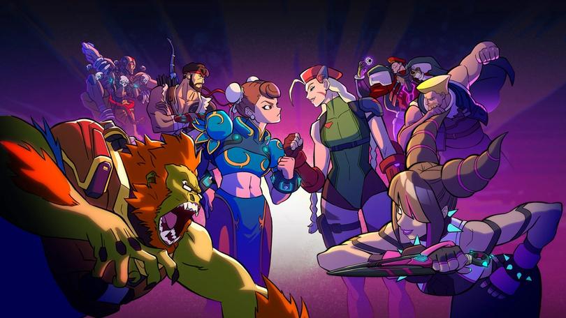 Overwatch 2 Street Fighter 6 collab art
