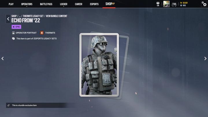 Echo From 22 Operator Portrait