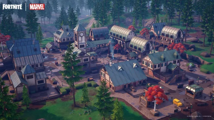 Doomstadt Town location in Fortnite Chapter 5 Season 4