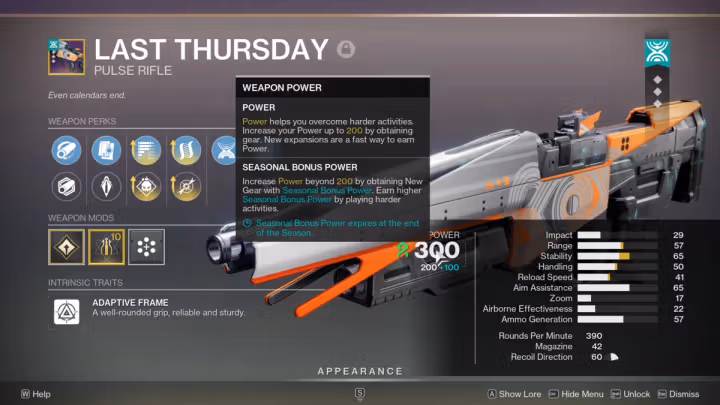 destiny 2 power level