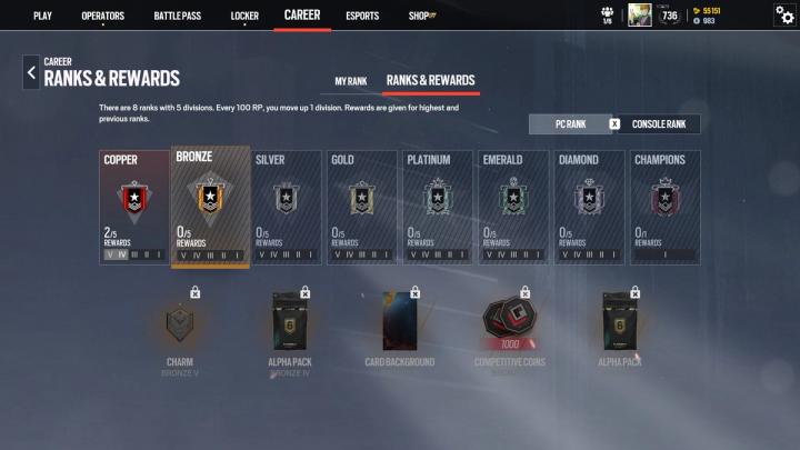 Bronze Siege X Rank Rewards