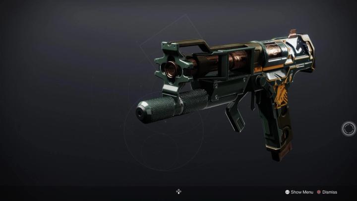 Tinasha's Mastery sidearm