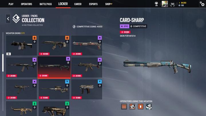 Siege Cup Ace Weapon Skin
