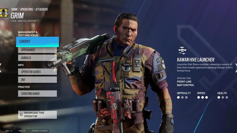Rainbow Six Siege Grim