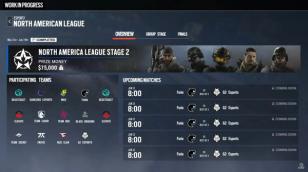 Esports tab Siege