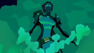 Viper animated from Valorant
