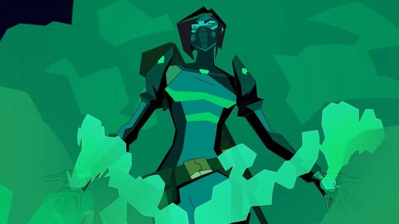 Viper animated from Valorant