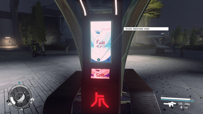 starfield back to the grind ryujin kiosk