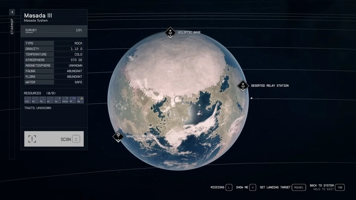 starfield masada iii planet for xp farm