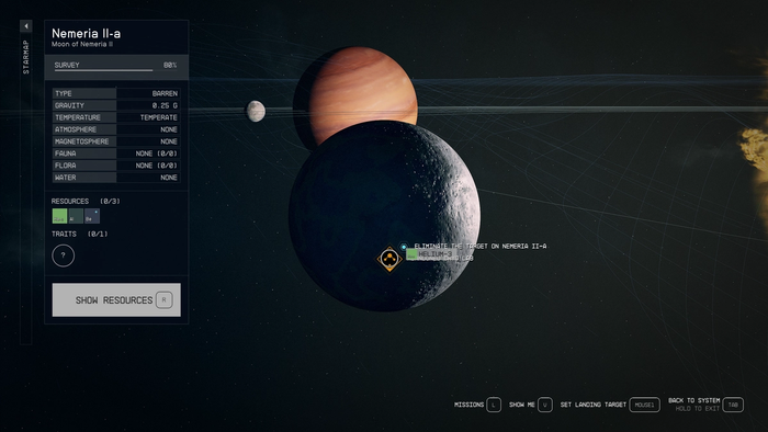 starfield preventive action nemeria ii-a location
